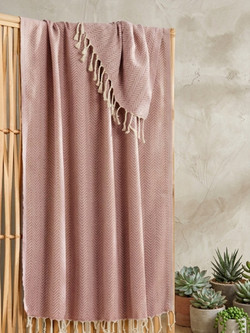 Stewe Home Πετσέτα Θαλάσσης Σομόν 100x180cm 28714