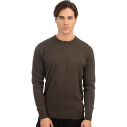 Rebase Ανδρική Πλεκτή Μπλούζα Χακί 242RKNIT.8000147