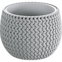 Prosperplast Splofy Bowl Γλάστρα Στρογγυλή Πλαστική Καφέ 14.4x11cm DKSP150-7529U