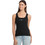 Guess Γυναικείο Καλοκαιρινό Top Ριπ Μαύρο W5RP48KA0H1-JBLK