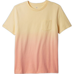 Gap Παιδικό T-Shirt Κοντομάνικο Κίτρινο Κοραλί 585747034