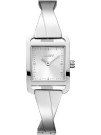 DKNY Γυναικείο Ρολόι με Ασημί Μεταλλικό Μπρασελέ DK1L005M0135