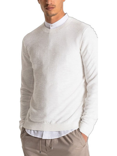 Antony Morato Ανδρικό Πουλόβερ Εκρού MMSW01177-YA500067-1011