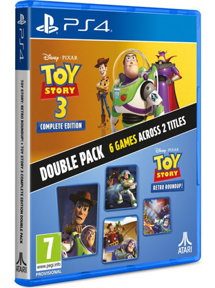 Toy Story Retro Roundup! + Toy Story 3 Complete Edition Double Pack PS4