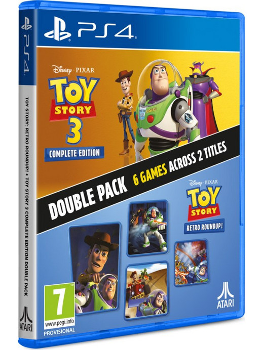 Toy Story Retro Roundup! + Toy Story 3 Complete Edition Double Pack PS4