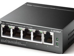 TP-Link TL-SG1005LP V4 Unmanaged L2 Switch με 4 Θύρες Ethernet 1000Mbps και 1 SFP θύρα