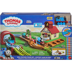 Mattel Thoma & Friends Bell Station Train Set