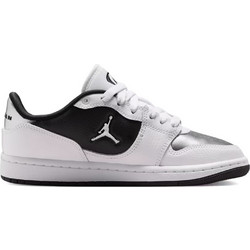 Jordan Court Connect Παιδικά Sneakers Λευκά Μαύρα Ασημί IR2298-100