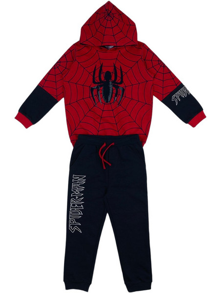 Prenatal Spider-Man Παιδικό Σετ Φόρμας Κόκκινο Μαύρο 1421092