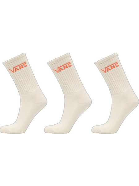 Vans Ανδρικές Κάλτσες Ψηλές Μπεζ 3Pack VN000QBVDJR