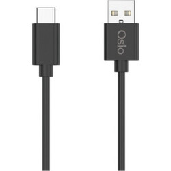 Osio OTU-5914B USB-A to USB-C 60W 1m Black