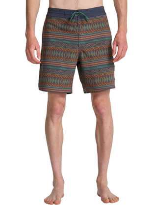 Billabong Ανδρικό Μαγιό Βερμούδα με Σχέδια Καφέ EBYBS00124-KYC1