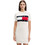 Tommy Jeans Mini Καλοκαιρινό Καθημερινό Φόρεμα Λευκό DW0DW22853-YBH