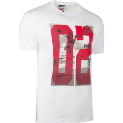 Russell Athletic Ανδρικό Αθλητικό T-Shirt Λευκό A7-052-1-001