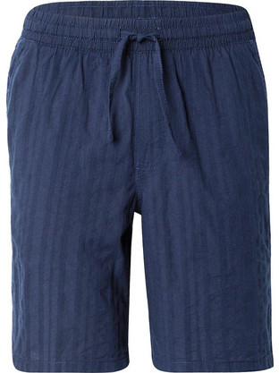 Jack & Jones Ανδρική Βερμούδα Λινή Navy Μπλε 1229688419