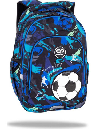 CoolPack Prime Pro Football Σχολική Τσάντα Πλάτης Δημοτικού Μπλε F162967