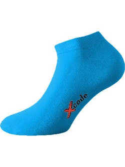 X-Code Ανδρικές Κάλτσες Κοντές Royal Blue 29443