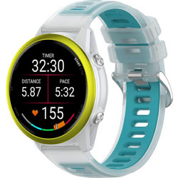 Techsuit W084 Λουράκι Σιλικόνης Turquoise (Universal 22mm)