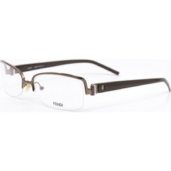 Fendi VL8026 144 Ανδρικός Σκελετός Γυαλιών Οράσεως Κοκάλινος Μαύρος