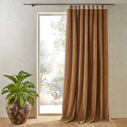 La Redoute Κουρτίνα Παραθύρου με Γάντζους 140x220 Venita 350274151 Μπρονζέ