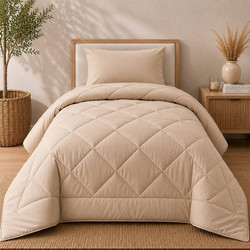 Astron Πάπλωμα Μονό 160x240 Beige 999926