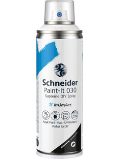 Schneider PAINT IT 030 White Σπρέι Βαφής Λευκό 200ml