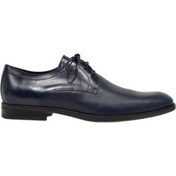 Damiani Ανδρικά Σκαρπίνια Derby Δερμάτινα Navy Μπλε 1503