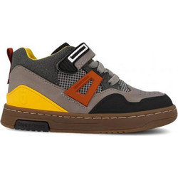 Biomecanics Παιδικά Sneakers Γκρι Κίτρινα Κόκκινα 261212-B213
