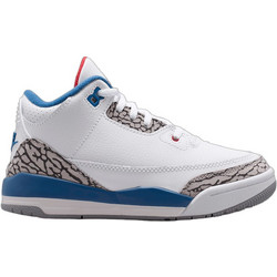 Jordan Air 3 Retro Παιδικά Sneakers Μποτάκια Λευκά Πετρόλ DM0966-104