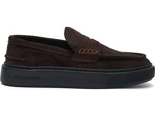Perlamoda Ανδρικά Μοκασίνια Loafers Καστόρινα Καφέ 394MOCNCEA