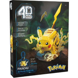 Puzzle Spin Master 4D Build Pokemon Pikachu 3D 201 Κομμάτια