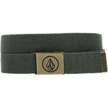 Volcom Circle Ανδρική Ζώνη Υφασμάτινη Κυπαρισσί D5932102-DKF