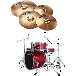 Ludwig Evolution 22" Crimson Red Bundle