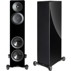 Paradigm Premier 720F v2 Ζεύγος Ηχείων Hi-Fi Δαπέδου 180W 3 Δρόμων Black Piano