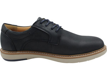 Greenstep Ανδρικά Σκαρπίνια Derby Δερμάτινα Navy Μπλε RS19372-5-1