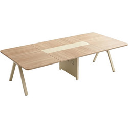 Pakoworld Azari Γραφείο Συνεδριάσεων Γυάλινο 240x120x75cm 367-000036