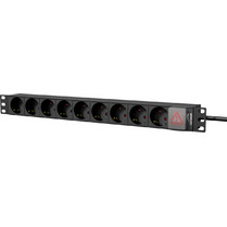 Caymon PSR109GS Πολύπριζο για Καμπίνες Rack 1U 19"