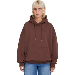 Volcom Γυναικείο Φούτερ με Κουκούλα & Τσέπες Σοκολατί B4132601-TBB