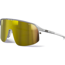 Julbo J5611121 Ανδρικά Γυαλιά Ηλίου Μάσκα Κοκάλινα Λευκά με Κίτρινο Φακό