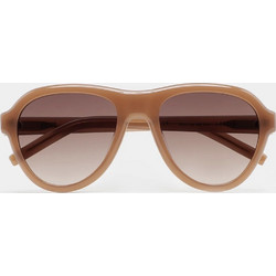 Kaleos Lester-5 Γυναικεία Γυαλιά Ηλίου Aviator Κοκάλινα Καφέ με Καφέ Φακό