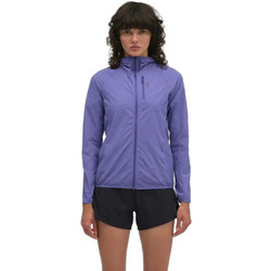 Hoka Skyflow Αθλητικό Γυναικείο Μπουφάν Softshell Μακρύ Αντιανεμικό Μωβ 1178656