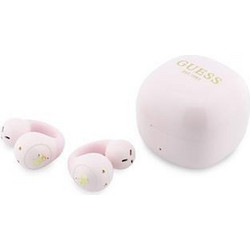 Guess Mini Classic Logo Ακουστικά Bluetooth Open Ear Pink