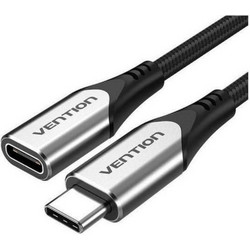 Vention TABHD Braided USB-C Female to USB-C 0.5m Grey