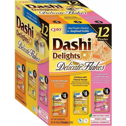 Inaba Dashi Delights Delicate Flakes with Chicken Mix 12x40gr