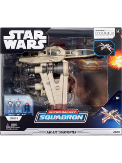 Jazwares Star Wars ARC 170 Starfighter Σετ Φιγούρες Δράσης για 8+ Ετών