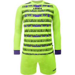 Legea Velodrome Φανέλα Ποδοσφαίρου Lime Μαύρη KITP1137