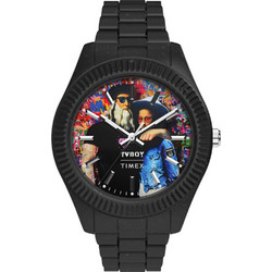 Timex Ανδρικό Ρολόι με Μαύρο Καουτσούκ Λουράκι TW2Y46700