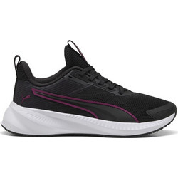 Puma Flyer Lite 4 Παιδικά Αθλητικά Παπούτσια για Τρέξιμο Μαύρα Μωβ 314044-04
