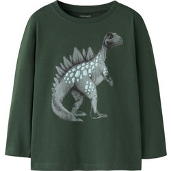 Name It Παιδικό T-Shirt Μακρυμάνικο Πράσινο 13256878