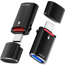 Techsuit AluVoltX CC1 Card Reader USB-C 3.2 Gen 1 για microSD